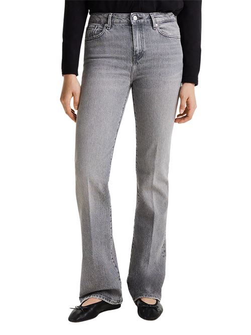 Jeans grigi in cotone Tommy Hilfiger | WW0WW437031CE